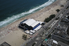 Arena Campeonato de Tênis - Praia de Copacabana